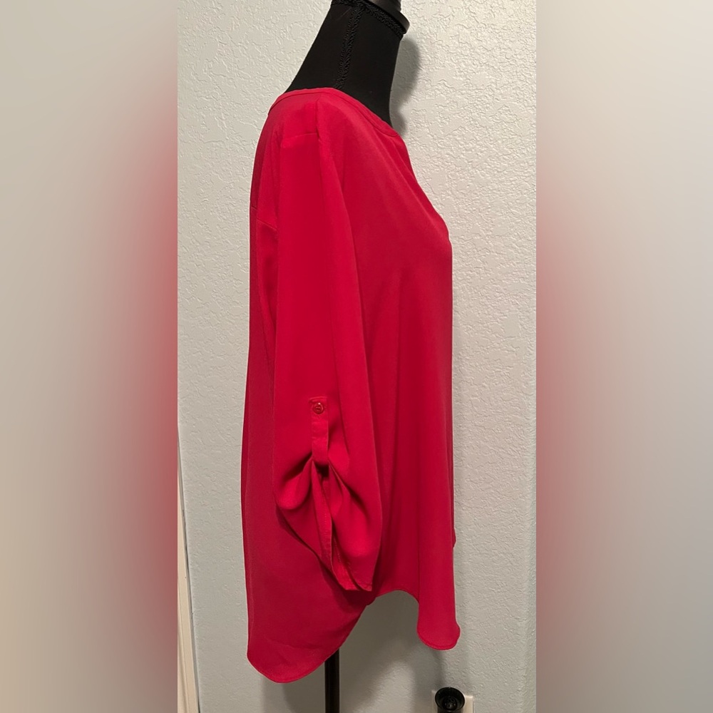 Chaus Rose Pink Blouse EUC - Picture 2 of 4